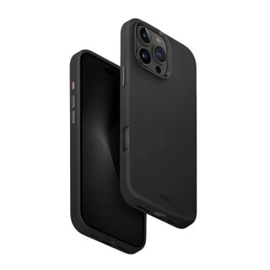 Cover Iphone 16 Pro Hybrid Magclick Magclick Charging Lyden Uniq - Dallas Black